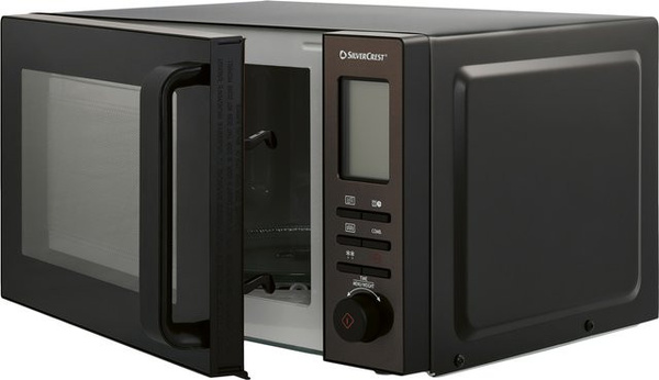 SILVERCREST Mikrowelle digital 20L SMW 800 F2 in Schwarz
