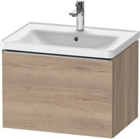 Duravit Waschtischunterschrank D-Neo, wandhängend, Braun, B: 63,4 cm, T: 45,2 cm, H: 44,0 cm - Bild 1