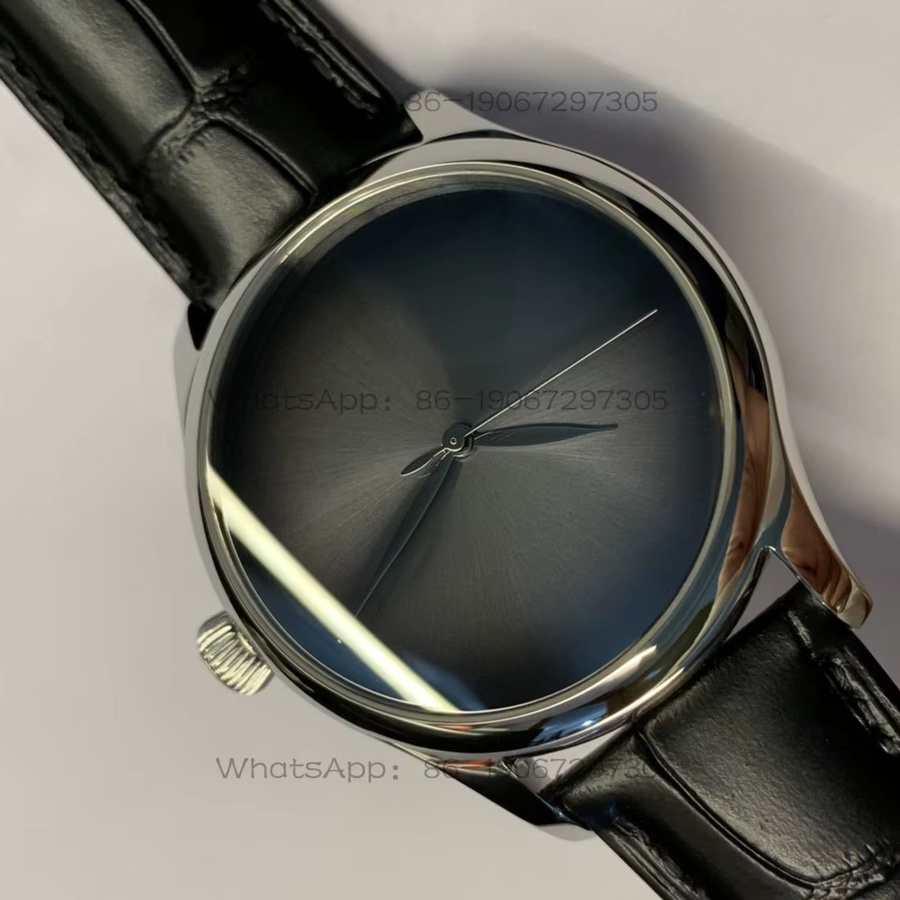 Mbond Armbanduhr, Automatik, Edelstahl, Leder, Herren - Bild 4