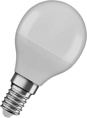 Osram LED Leuchtmittel E14 Miniballform, Kaltweiß, 4,9 W, 470 lm, Durchmesser: 4,5 cm, Höhe: 8,2 cm - Bild 1