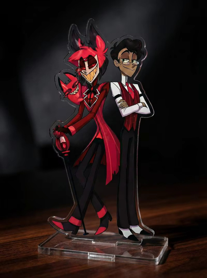 Bandai Hazbin Hotel Alastor Standee, Acryl-Standfigur, Einzelfigur - Bild 4