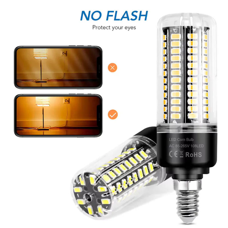 CanLing LED Mais Glühbirne 30W E27 Weiß mit CCT Farbtemperatur-Wahl - Bild 3