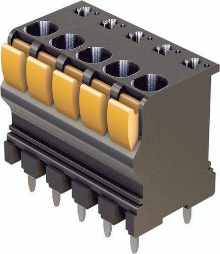 HARTING Printklemme 14021015101000 Schwarz mit 10 Polen - Bild 1