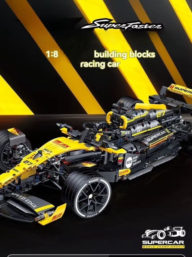 FUNXINEE Technischer Super Racing 1:8 Renault Fahrzeug, Bausatz, Montagemodell - Bild 7