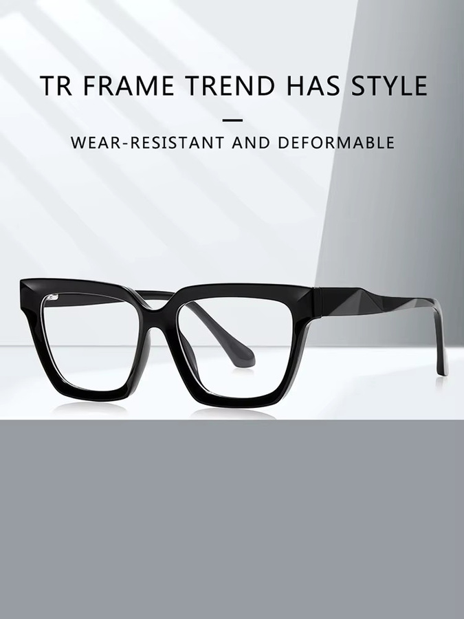 VICKY Mode LS083 Lesebrille, Geometrisch, Vollrand, Schwarz, Unisex - Bild 6