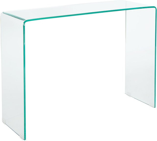riess-ambiente Konsolentisch FANTOME Schreibtisch aus Sicherheitsglas in transparent, Breite: 100 cm - Bild 1