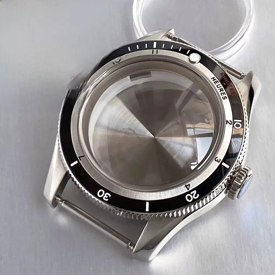 Tandorio Uhrengehäuse Edelstahl, Silber, 40 mm, Herren - Bild 2