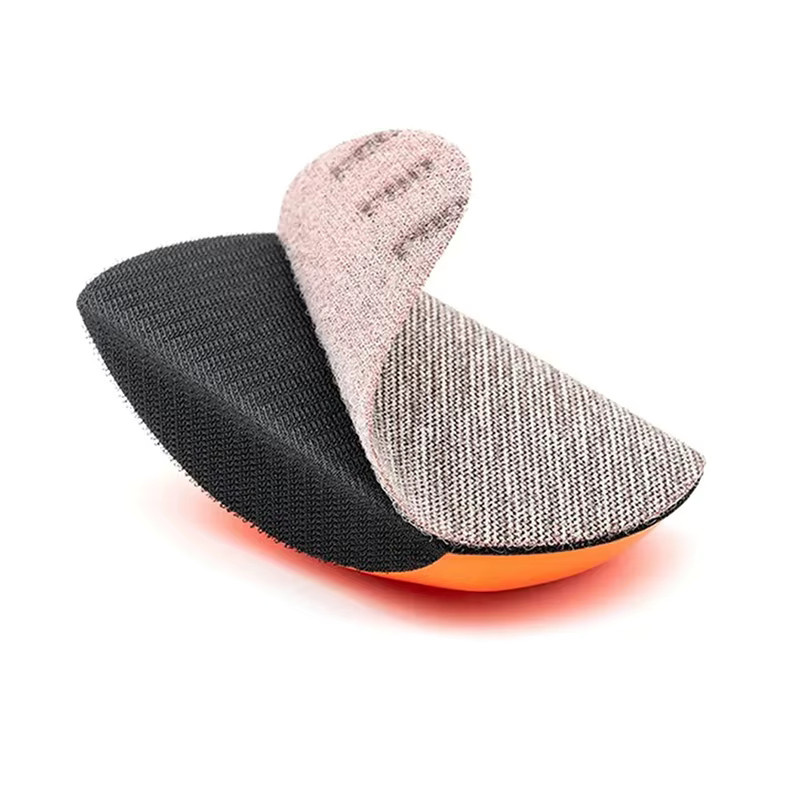 Schleifmaus-Handschleifblock für Klettverschlüsse in Orange, Breite: 12,7 cm - Bild 2