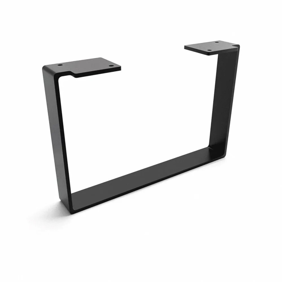 HEVVA Möbelbein LUXEMBURG in Schwarz, Höhe: 20 cm, Tiefe: 30 cm - Bild 2