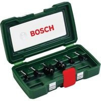 Bosch Fräser-Set HM, 6-teilig, Farbe: Grün - Bild 1