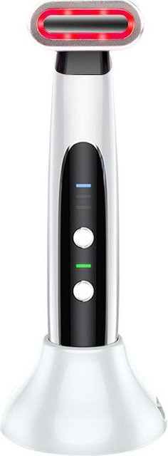 Binchi Health Technology Gesichtsmassagegerät mit EMS Lifting und Heißkompresse, Black, Unisex - Bild 1