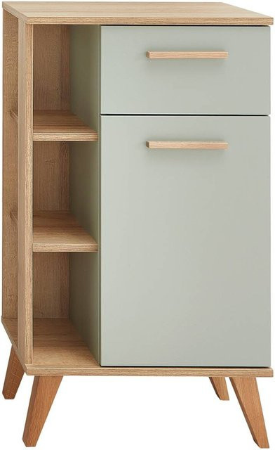 Pelipal Unterschrank Quickset 963 in Salbei und Eiche Riviera Nachbildung, B/H/T: 50,5 x 89,5 x 33 cm - Bild 1