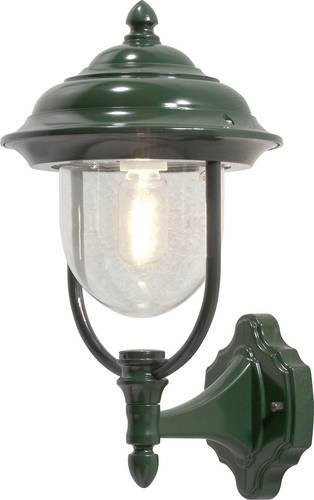Konstsmide Parma 7223-600 Außenwandleuchte in Grün mit E27 Fassung und Glas - Bild 1