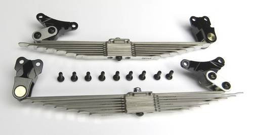 Thicon Models 60003 Federsatz 1:16 aus Federstahl und Alu in Schwarz, 2 Stück - Bild 1