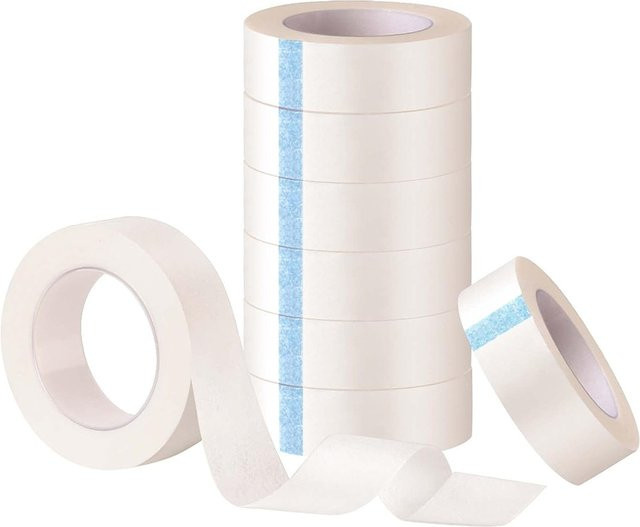 LAUKISS Wimpernverlängerungsband, weiß, 5 Rollen, Unisex - Bild 1