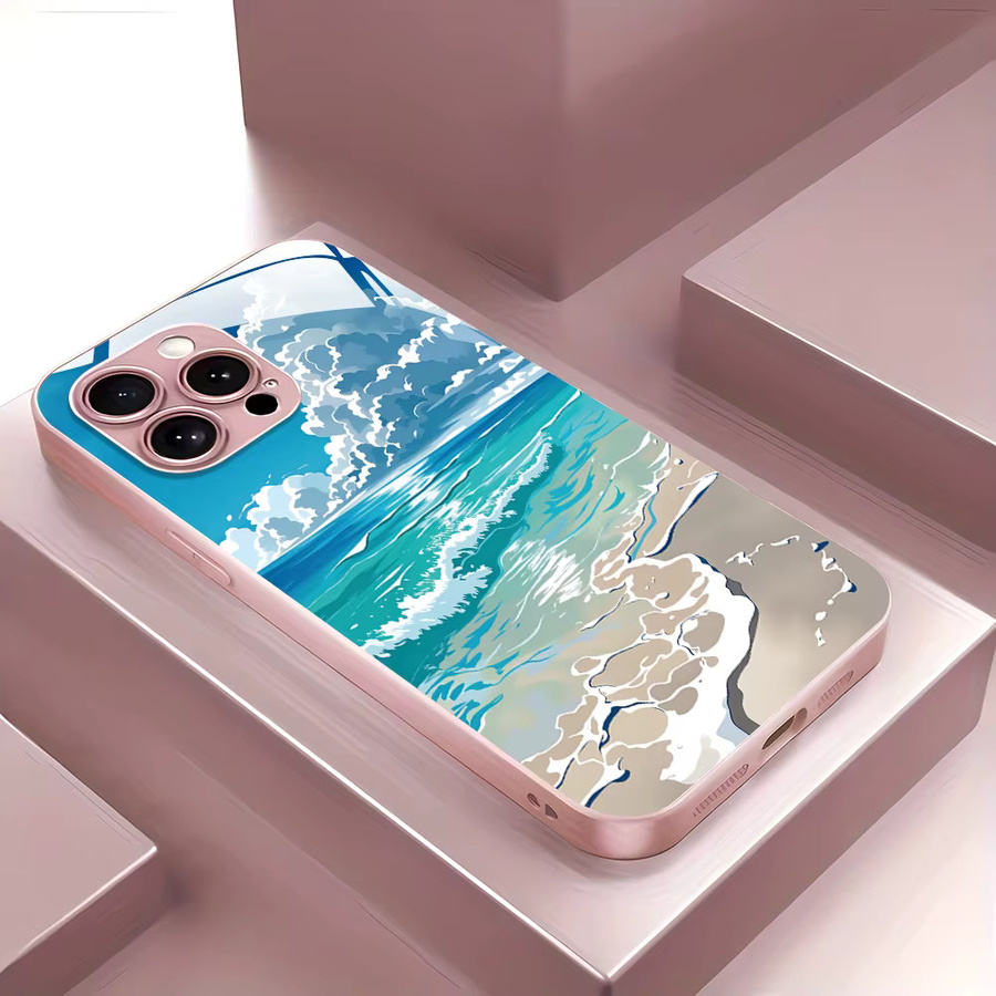 Samsung Handyhülle aus gehärtetem Glas für Galaxy A57 5G A17 A56 A55 A54 A16 A15 A37 A36 A14 A13 A12 A53 A52 A33 A34 in Multicolour - Bild 2