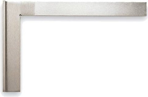Alarm Schlosserwinkel mit Anschlag aus Stahl in Silber 56036030 - Bild 1