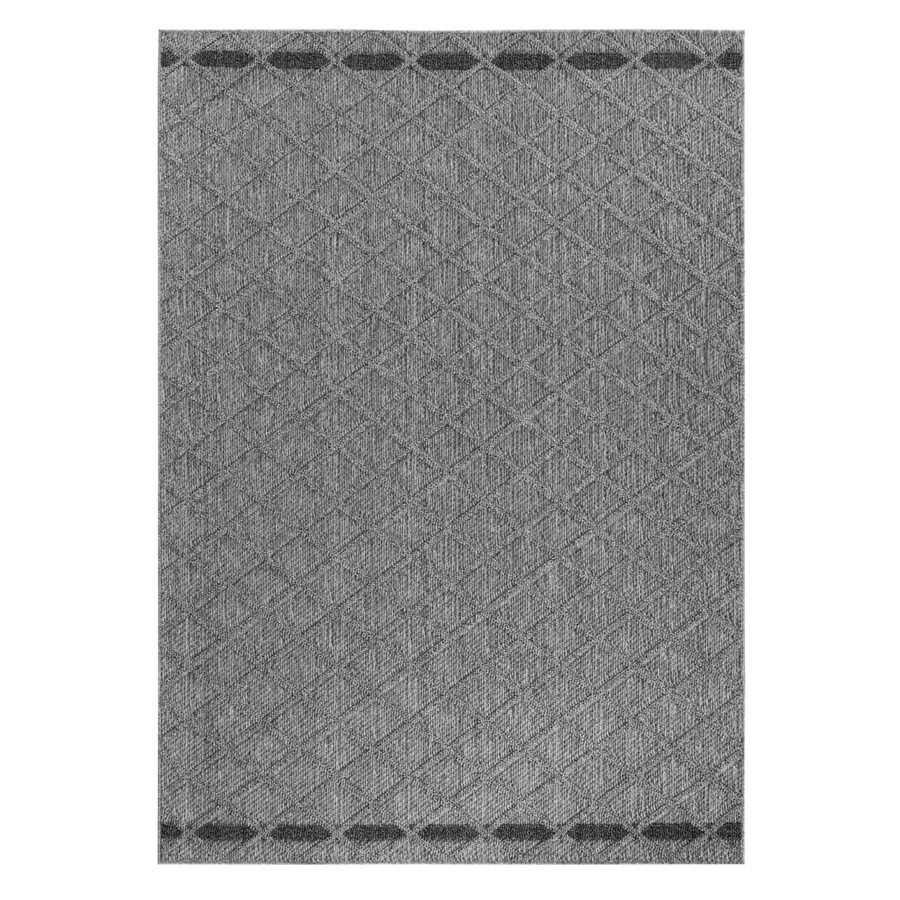 Ayyildiz In- und Outdoor-Teppich Patara 4953 Grau Sisal-Optik B/B: 80 x 150 cm - Bild 2