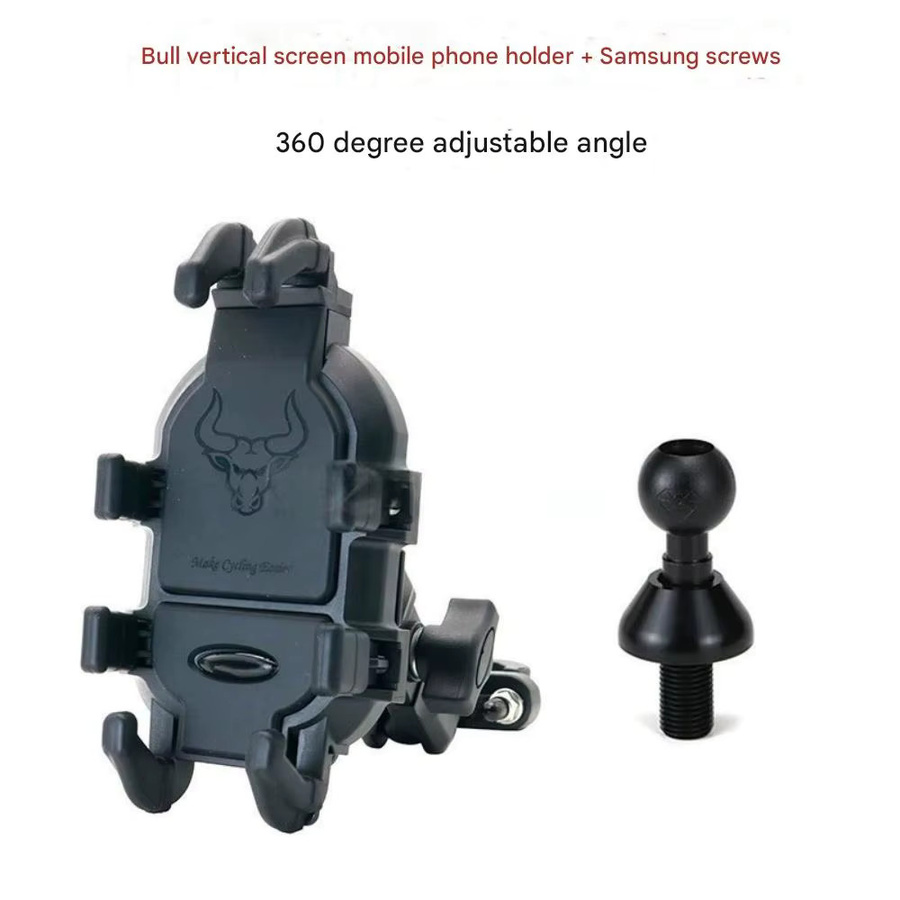 Stoßfeste Handyhalterung für Samsung Navigationshalterung in Schwarz für BENDA Napoleon Bob 250 - Bild 6