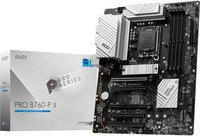 MSI PRO B760-P II ATX Mainboard mit Intel LGA1700 Sockel und DDR5 Unterstützung in Schwarz - Bild 1