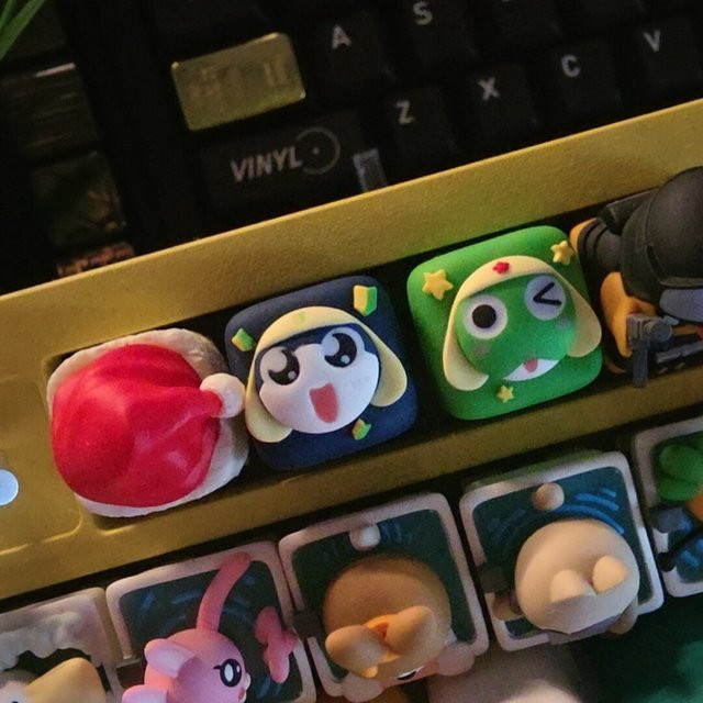 Lobo Keycap Keroro Private Series Ersatz-Keycap aus Kunstharz für mechanische Tastaturen (Esc) - Bild 1