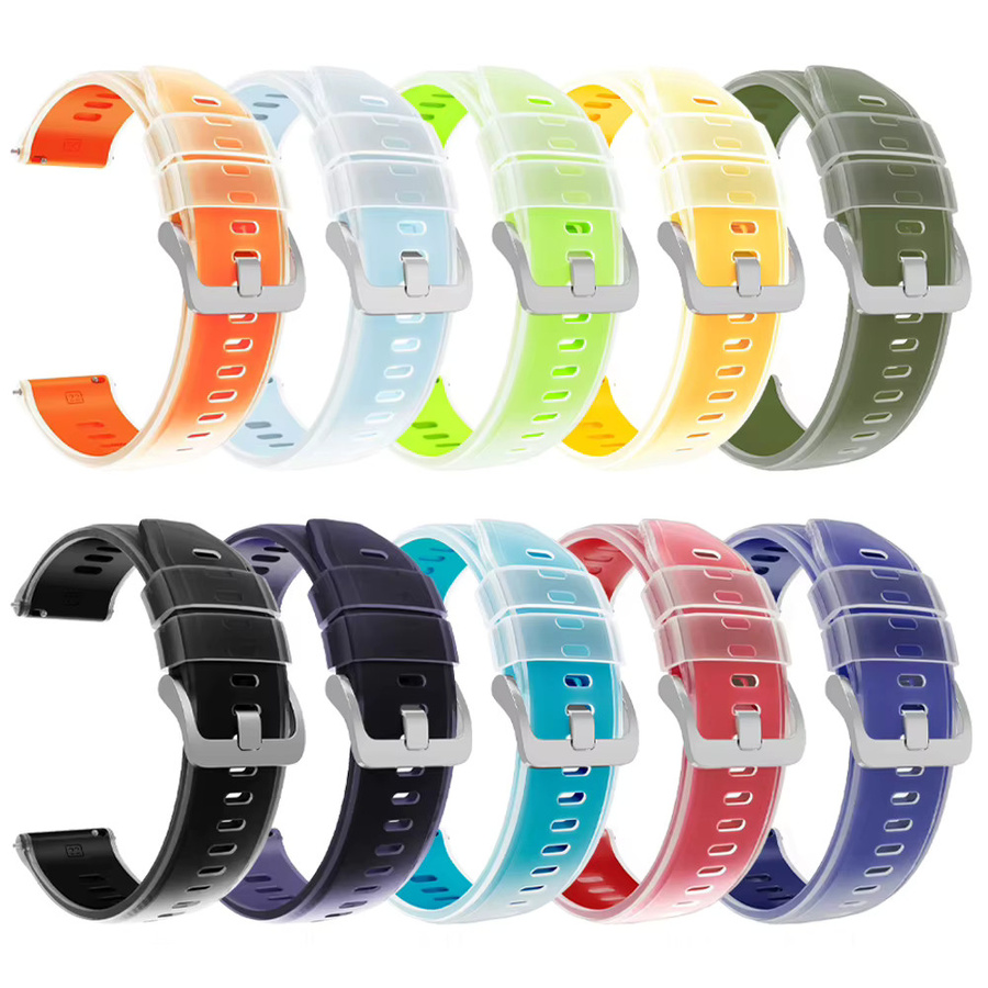COROS Uhrenarmband Silikon, Bicolor, 22 mm, Unisex - Bild 3