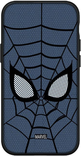MINISO Spiderman Super Hero Handyhülle für OPPO A54S in Schwarz und Blau - Bild 1