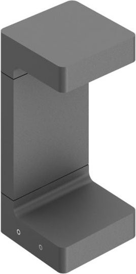 Flos Casting C100 Outdoor Poller aus Aluminium in Grau - Bild 1