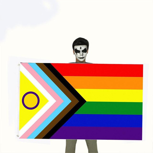 Regenbogenflagge Pride Stolz Multicolor B: 150 cm, H: 90 cm - Bild 1
