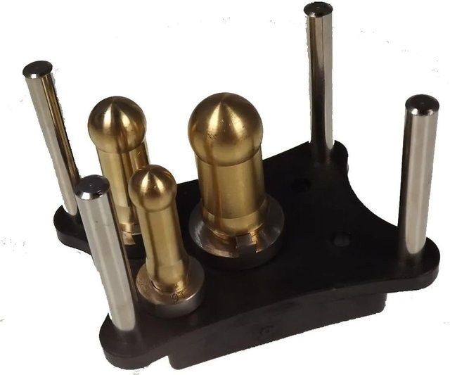 Emmeti Kalibrier- und Entgraterblock für Aluverbundrohre aus Metall in Multicolor mit Sicherungsbolzen - Bild 1