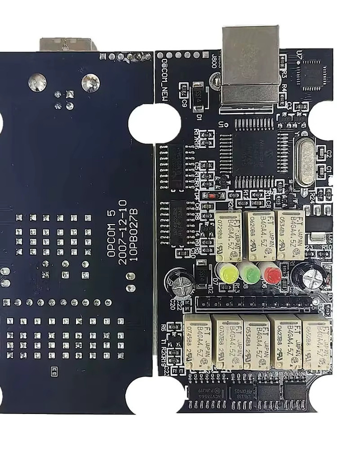 OPCOM V1.99 OBD2 CAN-BUS Code-Lesegerät mit FTDI FT232RQ für Opel in Schwarz - Bild 6