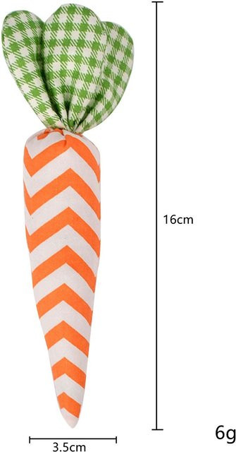 Künstliche Karotten Ornamente von Love Home Garden in Orange für deine Ostern und Frühlingsdekoration - Bild 1