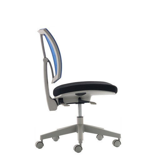 Mayer Sitzmöbel Drehstuhl 2432 in Blau mit Rollen, B/H: 59 x 97 cm - Bild 2