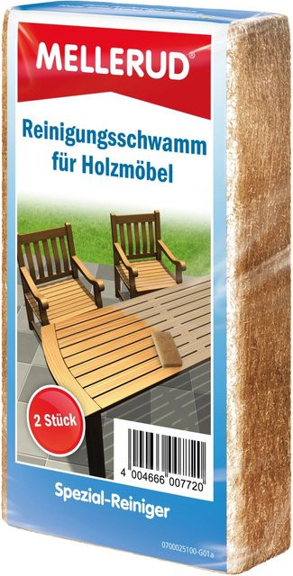 Mellerud Reinigungsschwamm für Holzmöbel 2er-Pack - Bild 1