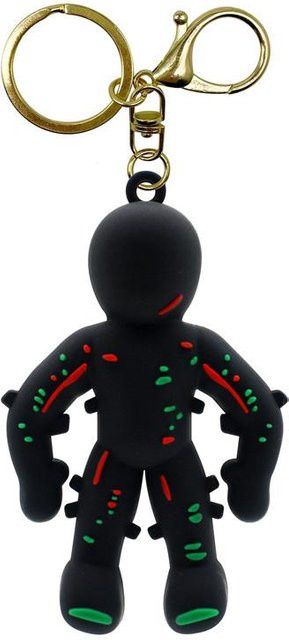 Schlüsselanhänger Spiel Freunde Die Türen Figur, Black, Unisex - Bild 1