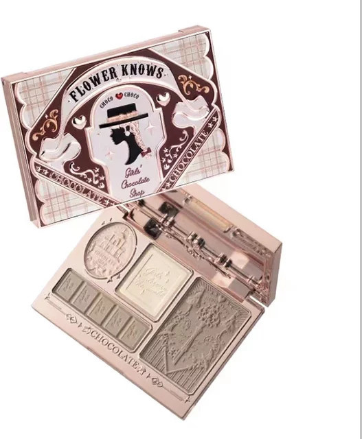 Flower Knows Chocolate Wonder-Shop Highlighter Contour Powder Palette, Damen - Bild 1