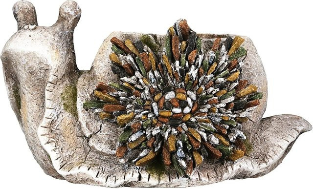 Gilde Übertopf Selma Keramik in Naturfarben B/T/H: 23 x 23 x 40 cm - Bild 1