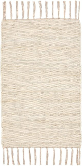 Mömax Fleckerlteppich Julia 1 in Hellbraun, B/H: 60 x 90 cm - Bild 1