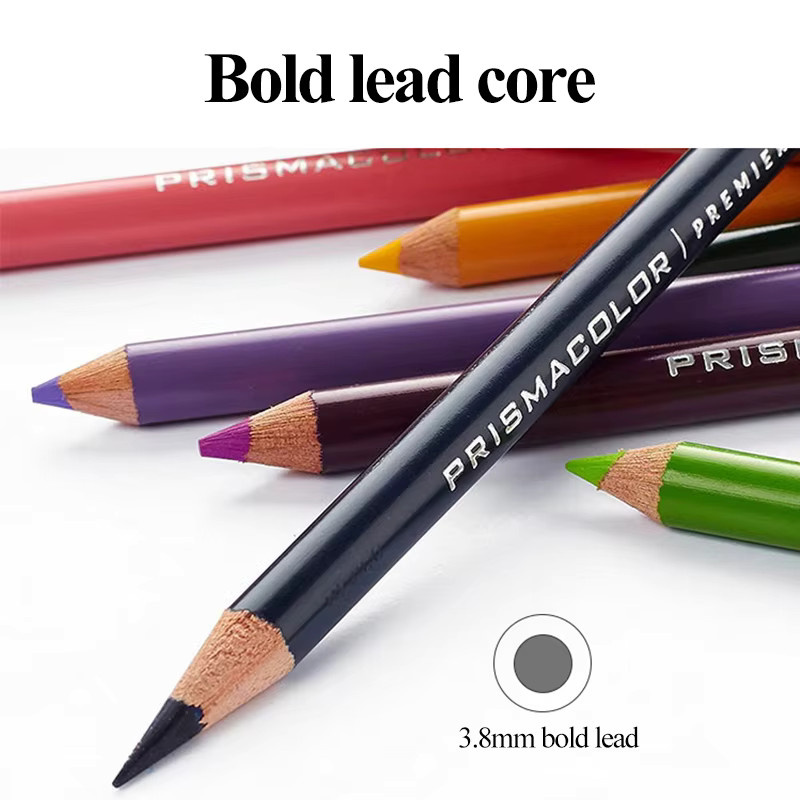 PRISMACOLOR Professionelle Ölpastell-Buntstifte Set in der Eisenbox, 72 Farben - Bild 3