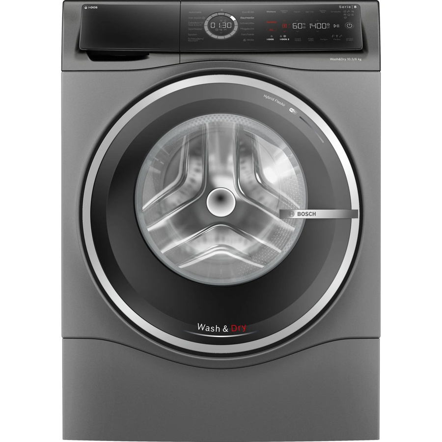 Bosch Serie 8 Waschtrockner WNC254AS0 in Grau und Schwarz - Bild 1