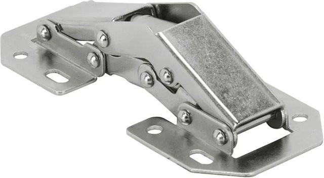 Hettich Aufschraubscharnier mit Feder in Silber - Bild 1