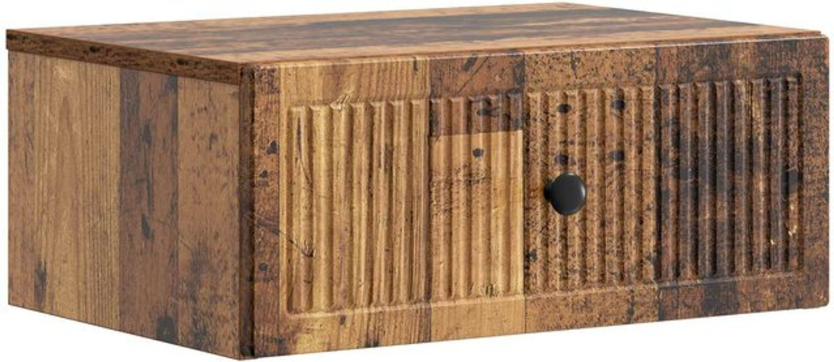 Nachttisch aus Holzwerkstoff von vidaXL in Braun im Landhaus- und Retro-Stil, B/T/H: 49 x 34,5 x 20 cm - Bild 1