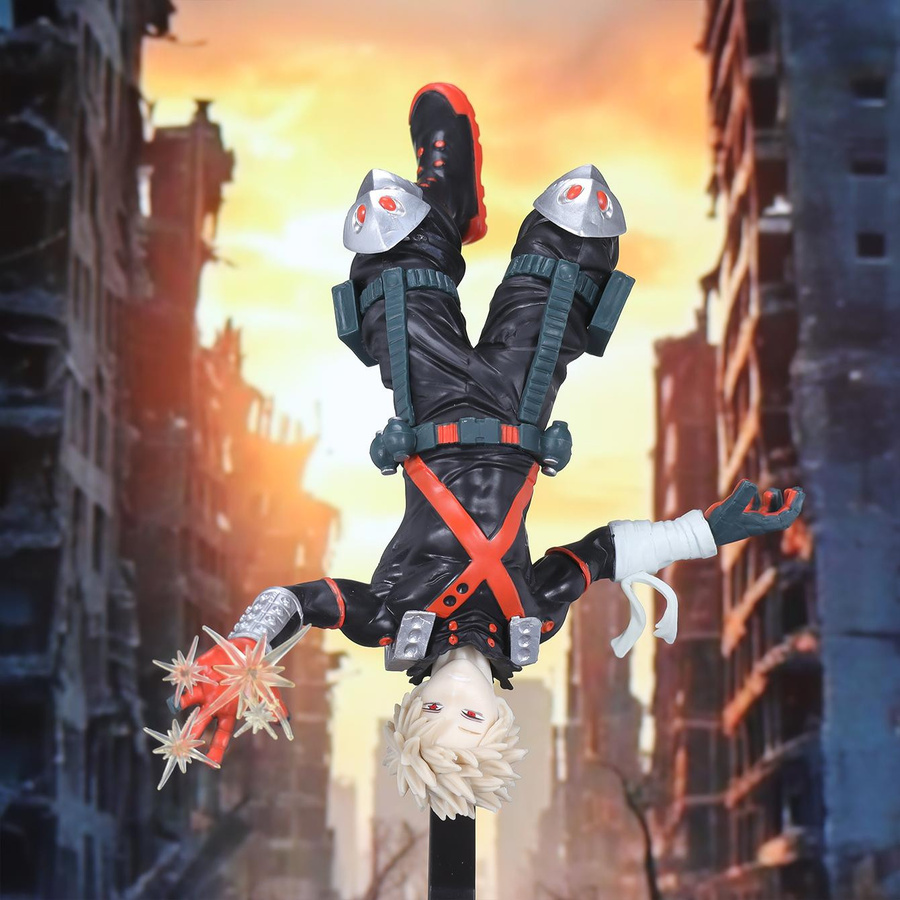 Yiran toy 1 My Hero Academia Bakugou Katsuki Action Anime Figur weiß - Bild 3