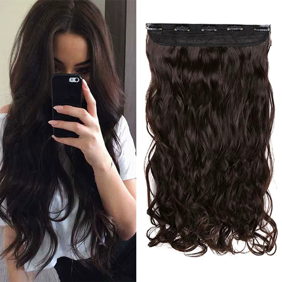 S-noilite Clip-in-Haarteil, langes gewelltes synthetisches Haar, Damen - Bild 2