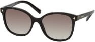Prada PR 22ZS Sonnenbrille, Quadratisch, Vollrand, Kunststoff, Damen, Schwarz, Grau - Bild 1