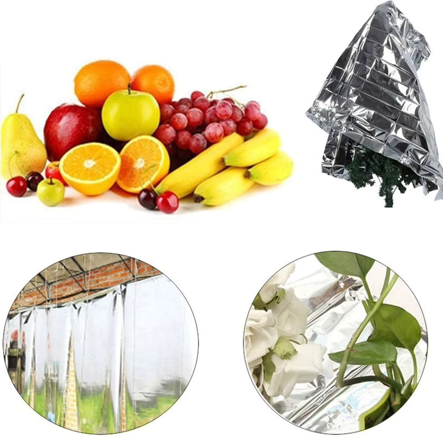 Silberne Mylar-Folien zur Wachstumsförderung für Zelt, Garten und Gewächshaus, B/B: 210 x 120 cm - Bild 5