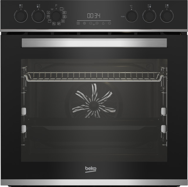 Beko Einbauherdset BBUM13340XMPEF in Schwarz - Bild 1