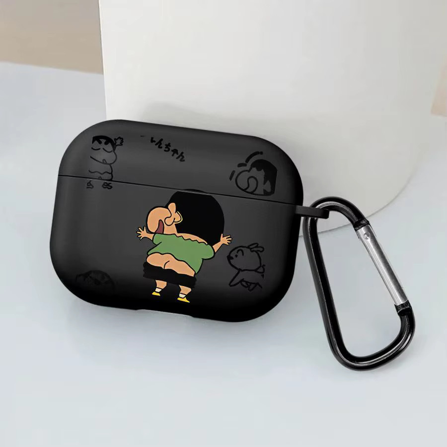 Cartoon Crayons Shinchan Schutzhülle für Apple AirPods Pro 1 2 3 und AirPods 4 Kopfhörer Case - Bild 3
