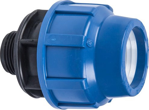 Cornat Übergangsstück aus Polypropylen in Blau - Bild 1