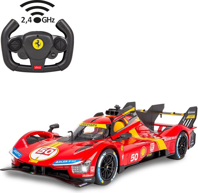 JAMARA Ferrari 499P Ferngesteuertes Fahrzeug 1:14 rot - Bild 5
